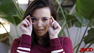 dude, casey calvert's nerdy next door blowjob on bbc is wild!
