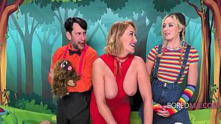 Milf mommy pussy freeuse in class with Ryan Keely and River Lynn?