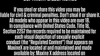 Maxine X Submits to Mistress Chanta Rose's Huge Dildo Anal Humiliation