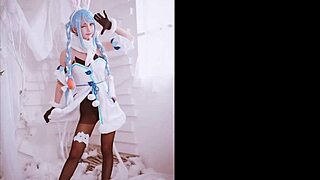 Rinka Okita's Sexy Cosplay Heels Make You Jerk Off Now?