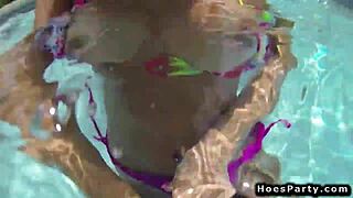 wanna join these teens orgy fucking poolside at wild party?