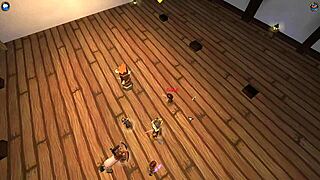 top pirate101 player isaiah takes anal pounding from z-level virgin devin blake in pvp