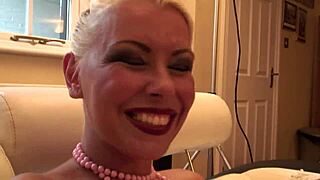 nikky blonde blows daddy then rides his son cowgirl in steamy 3some lingerie action