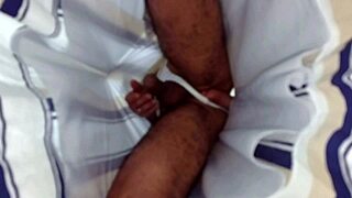 married dude fingers trans bride till she squirts hard right on the public train ride