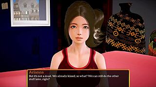 Redhead teen's big tits and ass tempt you in family game 367?