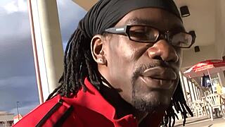 fucking that black mommy bent over bed gaping her asshole deep