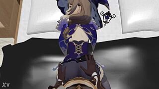 Genshin Impact Lisa Fucked Hard in 3D Hentai POV