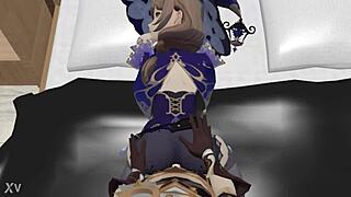 Genshin Impact Lisa Fucked Hard in 3D Hentai POV