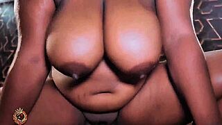 rodrigo rams my fat ass doggystyle while sucking these huge natural tits