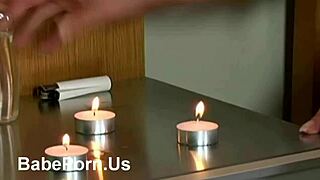 Beautiful Girl Enjoys Relaxing Massage Session