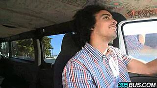 Innocent amateur teen slut humiliated with cock in car for cash blowjob!