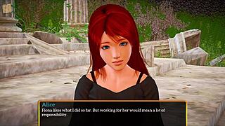 Big Ass Redhead Teen Dominates Bold Family Erotic Game