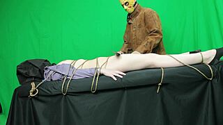 Scarlett Gags on Cock Choked Deepthroat Fucked Hard!