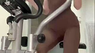 Workout Buddies Sweat and Tease Together Intensely