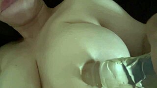 huge oiled tits virgin girl masturbates with massive dildo nipples play arab amateur