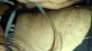 bbw ebony stepsis lets bro grope her huge tits ass backstage sneakily