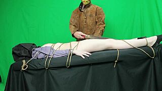 Scarlett Gags on Cock Choked Deepthroat Fucked Hard!