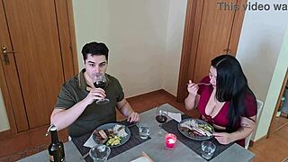 chubby white guy seduces latina mom for sex