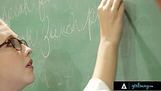 samantha rone begs dana vespoli to anal toy her in detention