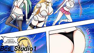 Expansion Suit Ch 1 Giantess Grows Huge Tits Rides Tall Cock