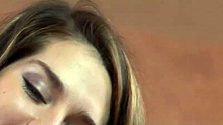 Big saggy pierced tits hairy pussy girl seduced for bbc casting