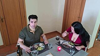 chubby white guy seduces latina mom for sex