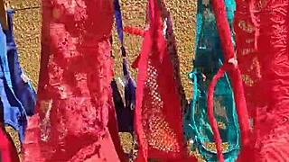 prostitute wife's dirty panties exposed