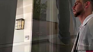 Jennifer White Answers Door For Wild Bareback Fuck Session