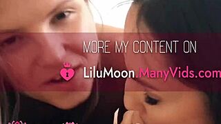 after the oiled massage these busty blondes and brunette dive into 69 pussy licking frenzy