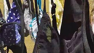 prostitute wife's dirty panties exposed
