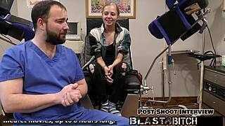 who blasts ava siren's shaved pussy full of cum pov?!