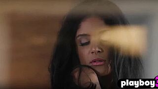 damn, check out this latin milf's huge tits n ass strippin' lingerie!