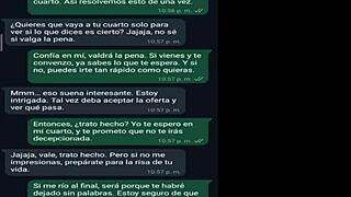 She bet my cock couldn't grow but screamed when it swelled 5x bigger!!