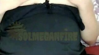 pregnant redhead sol megan fire lactating dildo play