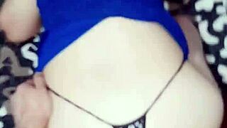 damn that huge latina ass takes anal pounding and deep suck