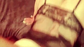 homemade lingerie tease turns into hot milf pov erotic play