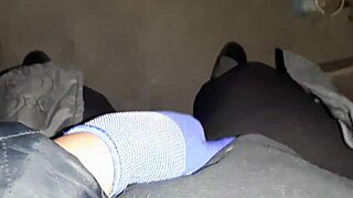 we jerk off in gloves before robbing no traces roleplay