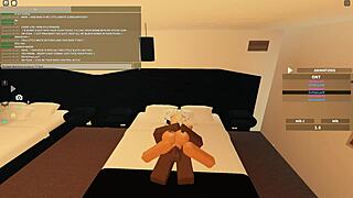 roblox slut chokes on bbc anal then rides rough!