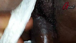 Monster cock pounding makes hot girl moan loud!