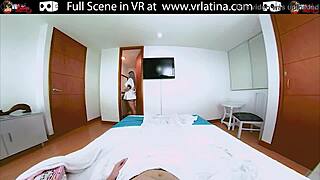 VrLatina's Big Latina Tits Jiggle During Hotel Fuck in 5K VR
