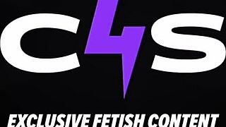 Submissive slave kneels as Latina mistress demands lunchtime foot worship