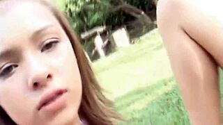 cute 18+ teen selina rips clothes to lick amateur pussy