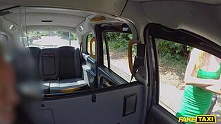 Brunette Natural Beauty Ass-Fucked Deep in Fake Taxi POV