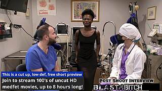 rina's nurse tits blasted with hot cum after patient pounding