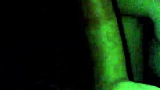 sexy brunette slurps monster cock deep down throat