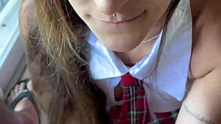 cute brazilian aluna begs primo for homework help and creamy reward