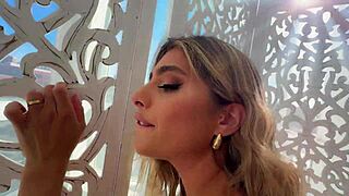 bbc destroys white blonde's big tits pussy in homemade lingerie pounding session