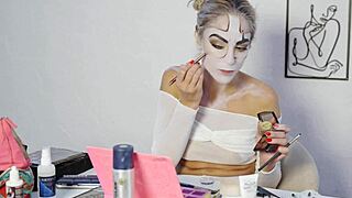 harley quinn makeup tutorial by miss daisy diamond for halloween
