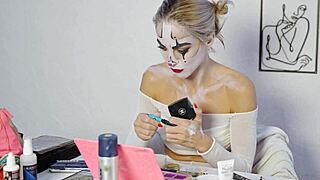 harley quinn makeup tutorial by miss daisy diamond for halloween
