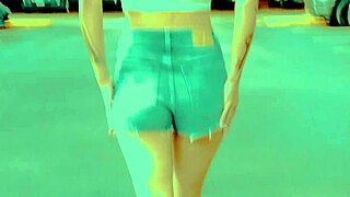 Hot Chick Flashes Dripping Wet Pants